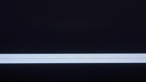 Glitch TV scan line rolling Stock Footage 124963482