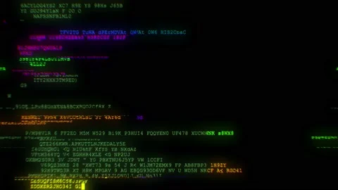 Glitch Type Video stock 171222732