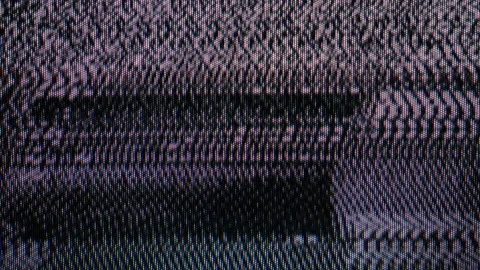 Glitch Unstable Signal Stock Footage 172235347