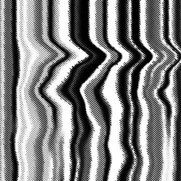 Glitch vector background. Halftone texture Stock Illustration