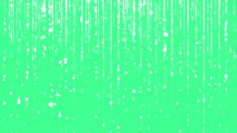 Glitch Vertical Lines on Green Screen | Distorted Pixel Noise Background Stock Footage 319958868