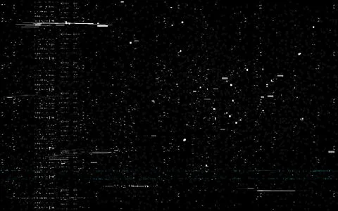 Glitch VHS effect. Analog no signal. Retro overlay effect. Vintage video nois Illustrazione stock