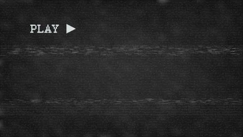 Glitch VHS Effect. Old Camera Screen. No Signal Stock Illustration