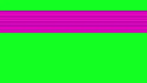 Glitch. Video Damage on a green screen. Visual video effects stripes background Stock Footage 153755522