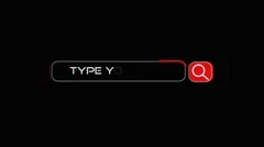 Glitch Web Search Text Type Corporate Internet Promo Logo Opener Stock After Effects