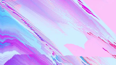 Glitched and distorted violet grainy background. Seamless loop. Stock Footage 160904208