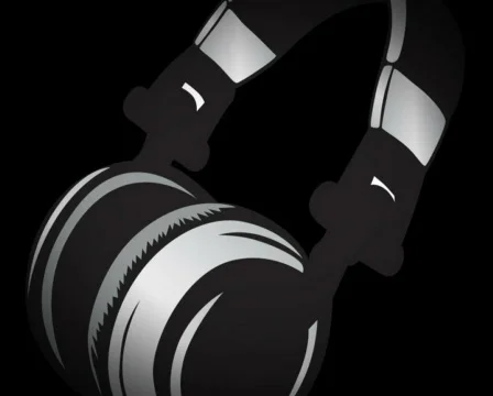 Glitched Headphone Video stock 590255