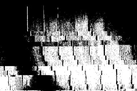 Glitched Overlay Texture Stock Illustration