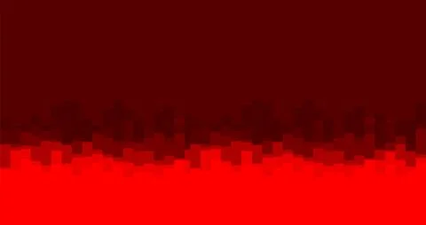 Glitched vector abstract red background with lines Illustrazione stock