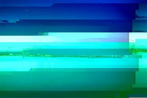Glitched Vector Background Stock Illustration