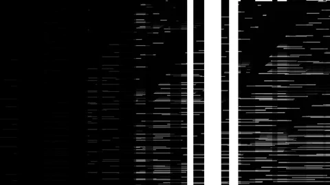Glitching Broken Image Glitch Compression Noise Encoding Damaged Video Mask Stock Footage 118986262