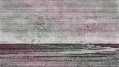 Glitching Landscape 5 Stock Footage 92767625