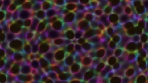 Glitching Rainbow Interference Background  Colorful Stock Footage 342365673