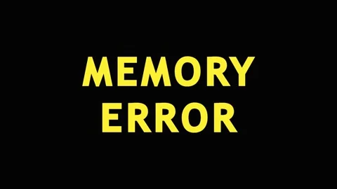 Glitching text memory error message in dark background with cinematic motio.. Stock Footage 344036791