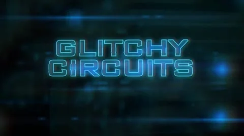 Glitchy Circuits - Glitch/Circuits Logo Opener Stock After Effects