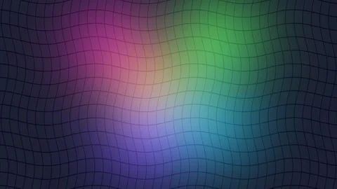 Glitchy color gradient background creates visual movement Stock Footage 342375983