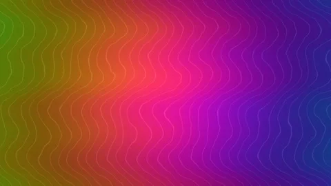 Glitchy color gradient background featuring smooth wave Stock Footage 342350843
