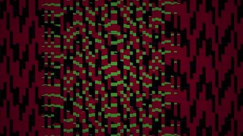 Glitchy digital background with pixels. Stockbeeldmateriaal 334873899