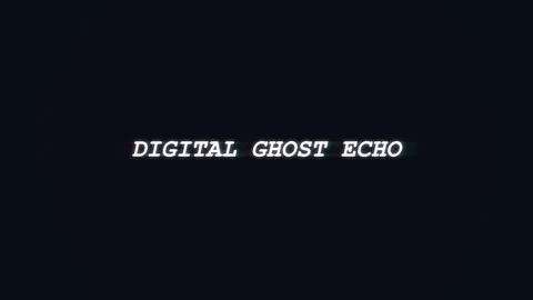 Glitchy Digital Data Echo Abstract Background Stock Footage 345516925
