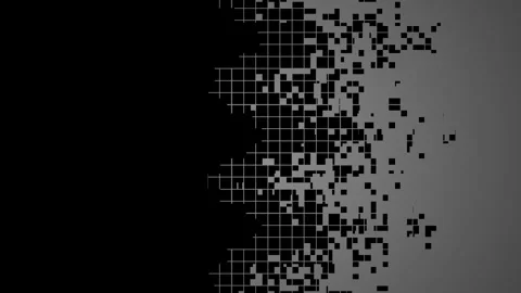 Glitchy digital pixelated background texture. Stock Footage 334689590