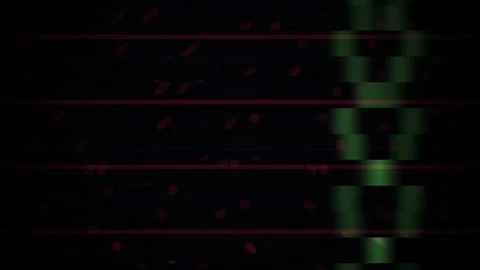 Glitchy digital screen display error. Stock Footage 340016296