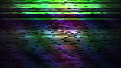 Glitchy digital screen with distortion. Stock Footage 335108915