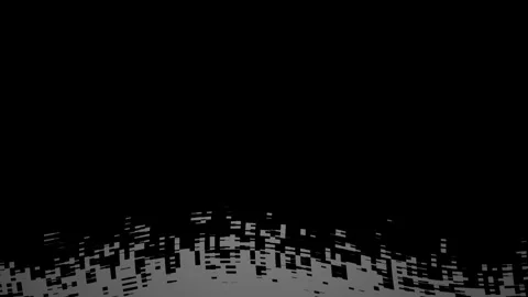 Glitchy digital screen transition effect. Stock Footage 334335218