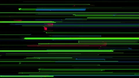 Glitchy digital video distortion. 스톡 동영상 332106516