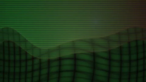 Glitchy digital waveform patterns. Stock Footage 335514026
