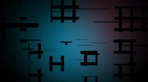 Glitchy grid Stock Footage 61408072