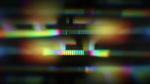 Glitchy Horizontal Blur with Chromatic Bars and Soft Digital Glow 스톡 동영상 332343664