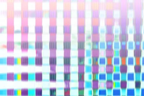 Glitchy LCD Display Digital Backdrop Texture Stock Illustration