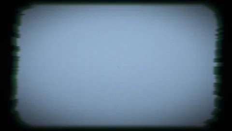 Glitchy old screen effect with banding and blue, abstract background animation Stock Footage 288211400