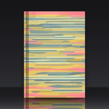 Glitchy striped texture Stock Illustration