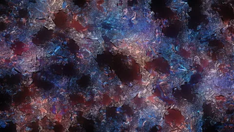 Glitchy textured multicolor background loop with noisy lines and video feedback Stock-Footage 92020343