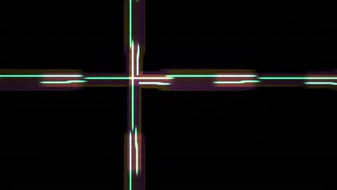 Glitchy video transition effect screen. Video stock 334523156