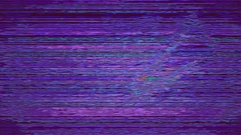 Glitchy vintage nostalgic psychedelic communication breakdown background. Stock Footage 184627334