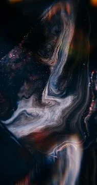 Glitter abstraction blur paint wave sparkling mix Stock Photos