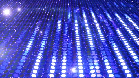 Glitter Back perspect line Blue2 Flash 4k Video stock 103275742