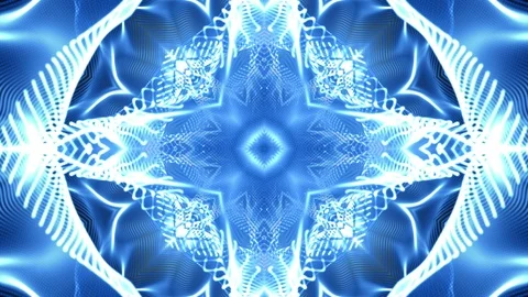 Glitter background abstract blue color animation of particle form seamless. Stock Footage 89339146