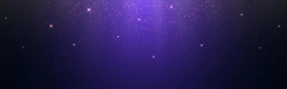 Glitter background. Congratulation template with soft lights and particles... Stock Illustration