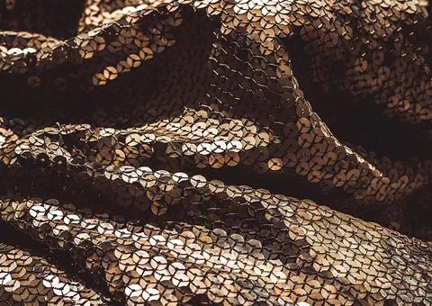 Glitter background. Fabric texture with spangles. Background sequin. Glitter  Stock Photos