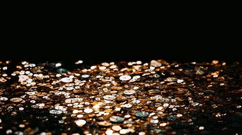 Glitter background. Fabric texture with spangles. Background sequin. Glitter  Foto stock