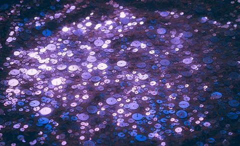 Glitter background. Fabric texture with spangles. Background sequin. Glitter  Stock Photos