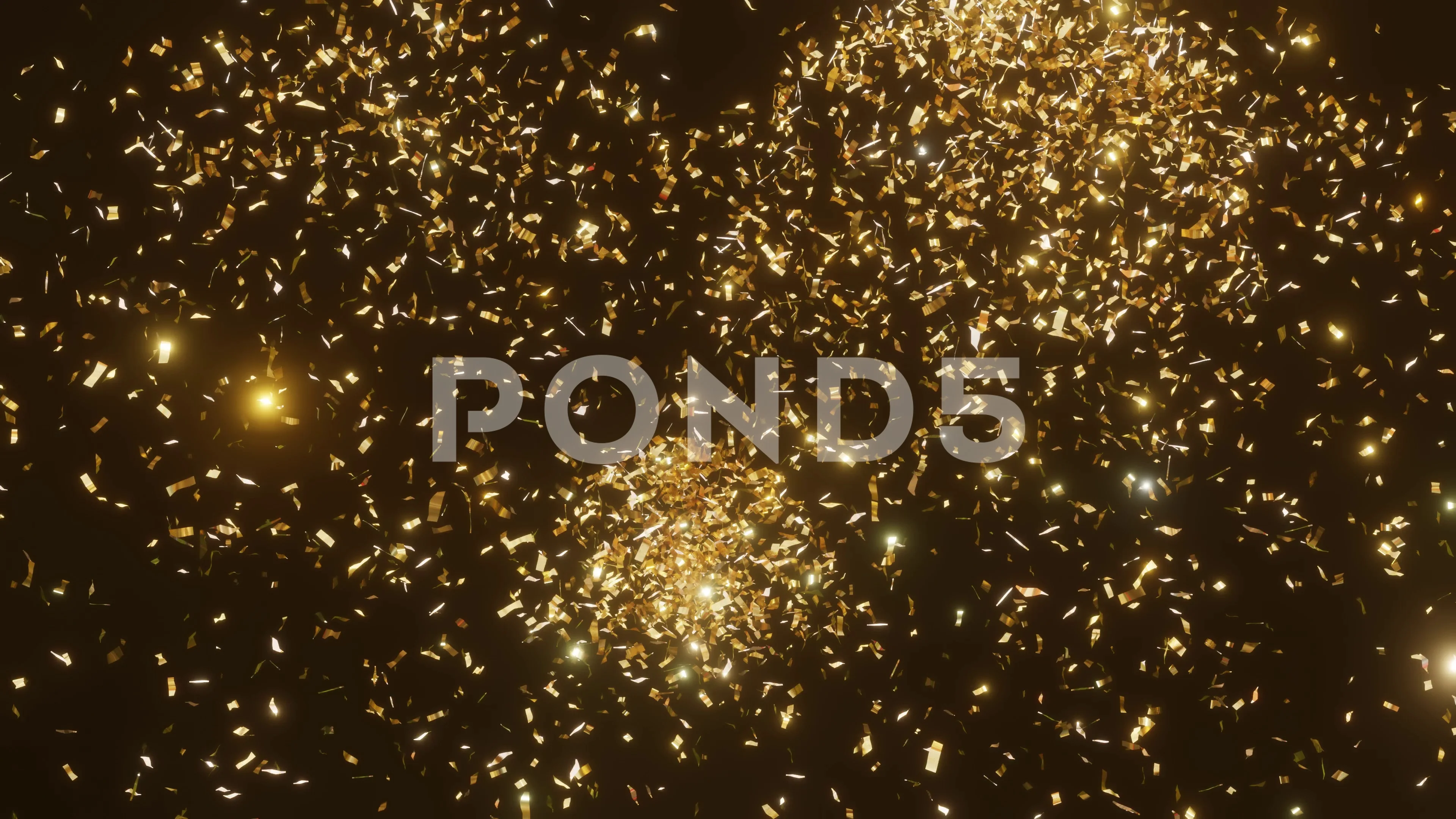 glitter background with gold slowly fall... | Stock Video | Pond5