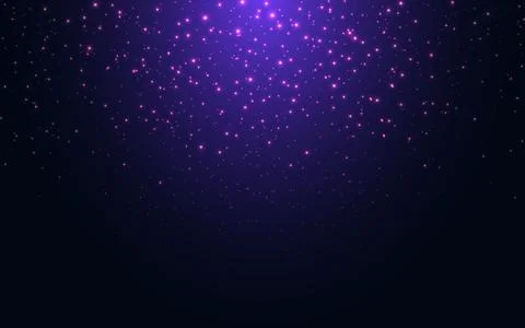Glitter background. Magic sparks with soft light. Christmas particles effect 스톡 일러스트
