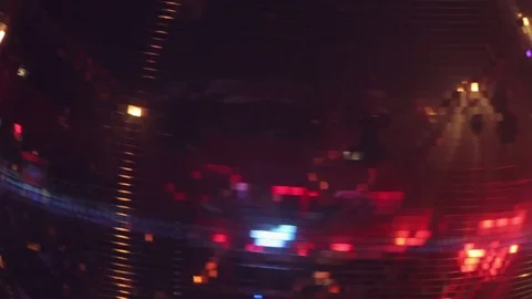 Glitter ball lights Stock-Footage 82251353