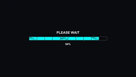 Glitter blinking progress bar animation for women and girls displaying load.. Stock Footage 326938920