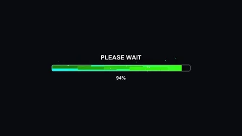 Glitter blinking progress bar animation for women and girls during loading .. Stock Footage 326938926