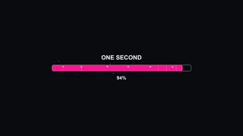 Glitter blinking progress bar animation for women and girls with vibrant co.. Stock Footage 326938976